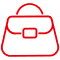 Hand luggage icon